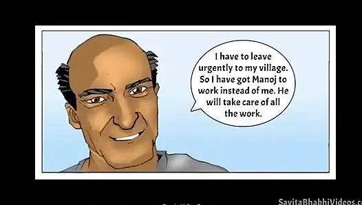 Savita bhabhi episode 5.   Nokar ke maje savita ki chudail   full video in bio