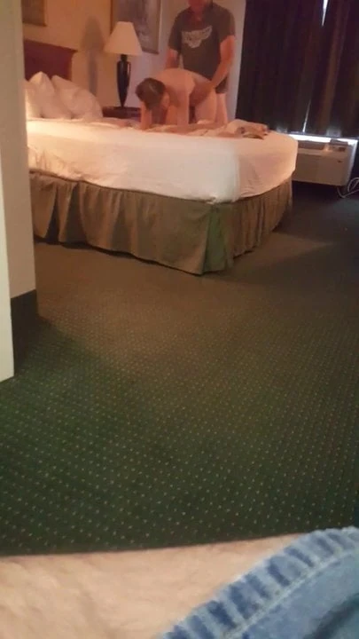 cuck watching wife get used on a business trip