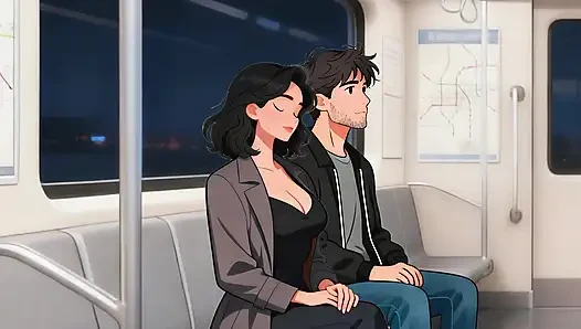 Having Sex with a Stranger on a Night Train – A Late Night Hookup Driven by Irresistible Desire