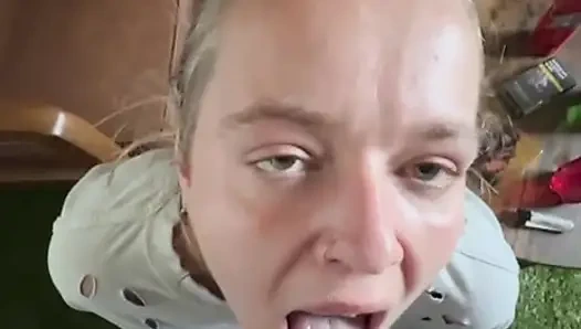 Quiet garage fun - we had to be careful