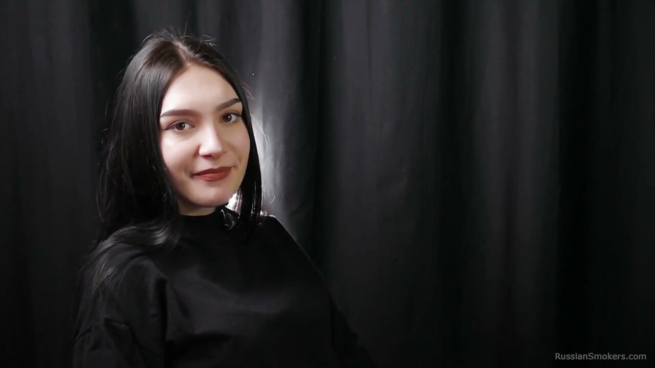 Young Brunette Smoker Interview - Calm Voice, Deep Inhales, Honest Addiction Talk