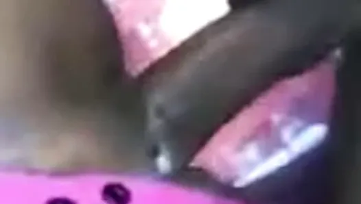 FUCKING HER TIGHT BLACK PUSSY