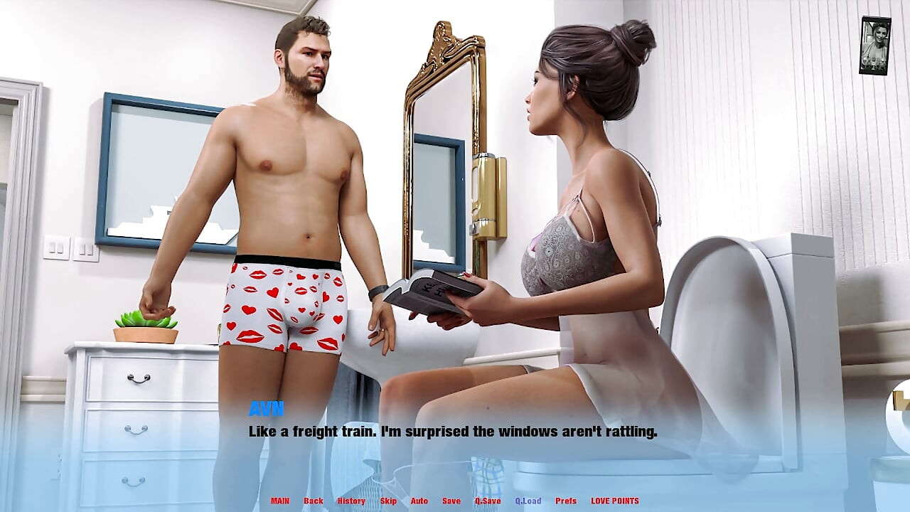 Alternative Worlds 4 - Esposa Trata Marido Com O Melhor Boquete No Banheiro