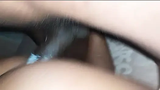 Ehefrau mit dickem knackarsch mit sahniger muschi hart gefickt, schwarzer bbc-schwanz