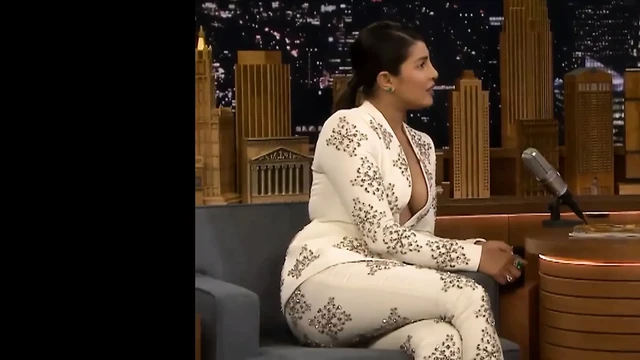 Priyanka Chopra Hot Edit - Jimmy Fallon Interview (With Talk)
