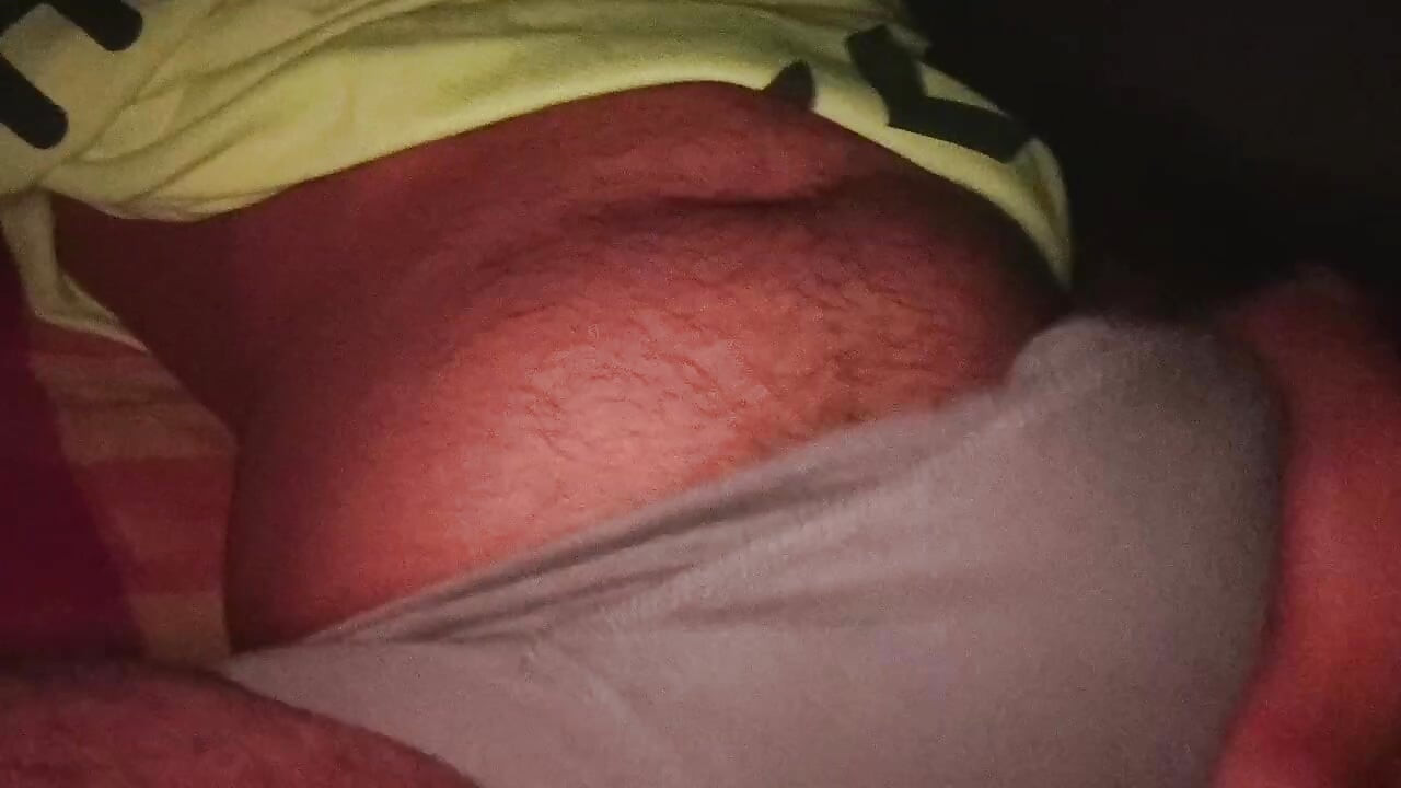 In the middle of the night, I suddenly got out of bed and felt my calling out to me, come rub me, take out the water, get me out of my tights.