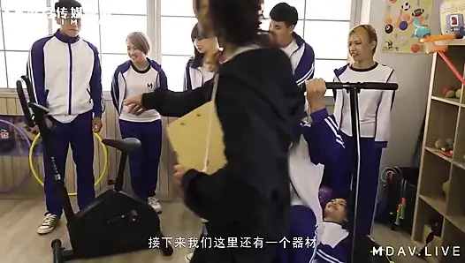 Mdhs-0005 Madou highschool / sex körperliche Fitness! 1v1 Nachhilfe nach der schule!