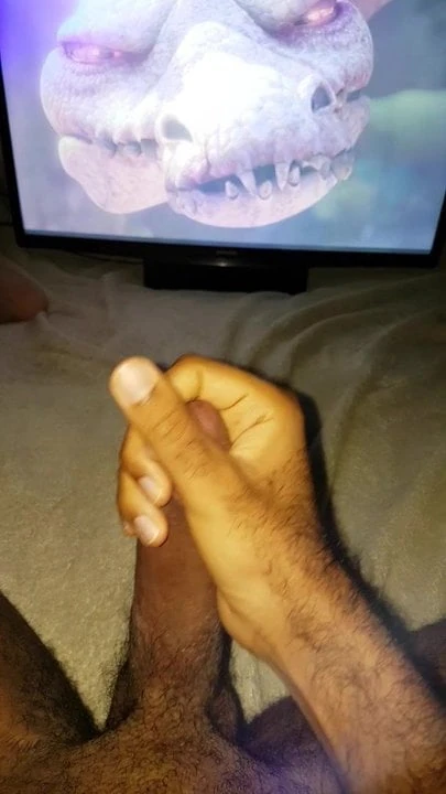 Masturbating to Rudy from Ice Age 3
