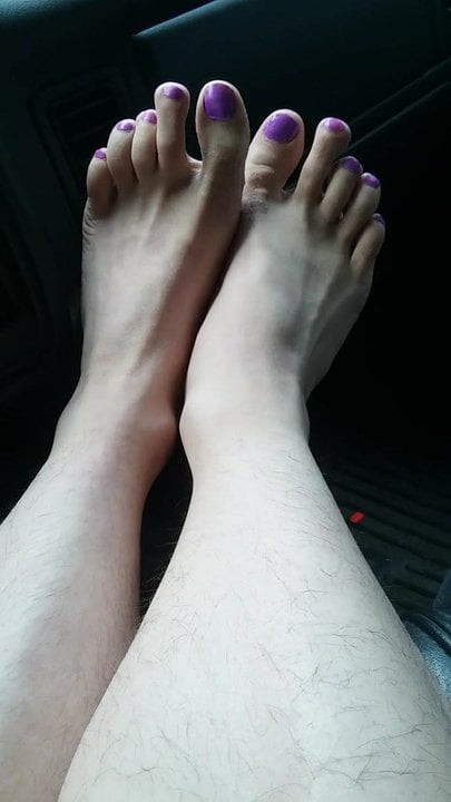 Purple Sissy Toes