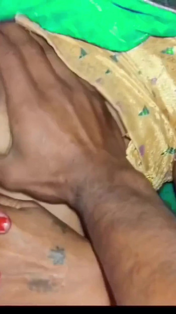 Captivating moment from "Bhabhi aunty desi suhagrat honeymoon outdoor recording Indians Village dehati sex chodai hard"
