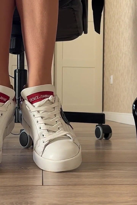 Feet Tease in Sneakers, Barefoot, High Heels