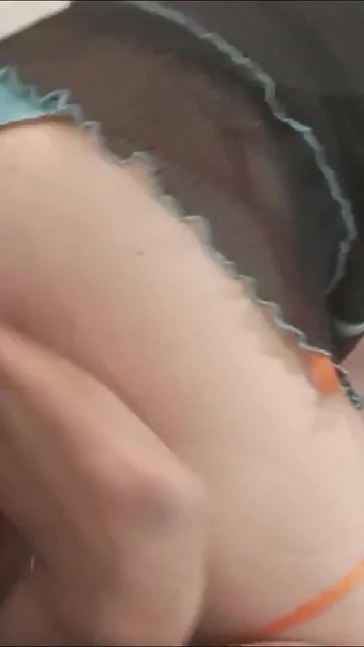 Key moment from "Amateur French Couple, Dressy Sex, Satin Lingerie, Rimming,"