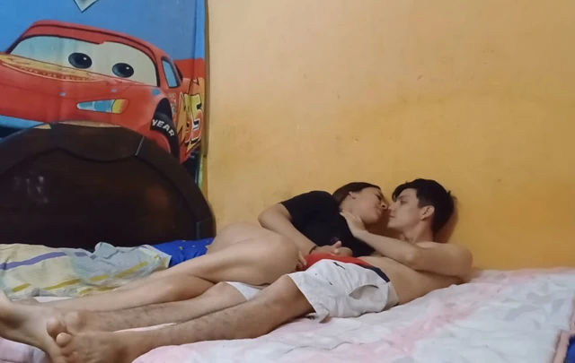 Horny MILF touches her STEPSON'S PENIS in HIS ROOM - Kinky Family