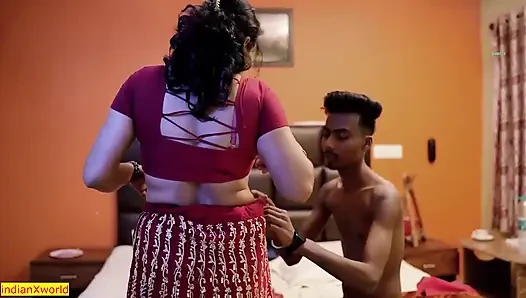 Hintli Bengalli boudi 18 yaşındaki devar ile seks yapıyor! Ateşli xxx