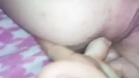 Ass fingering pussy licking until orgasm