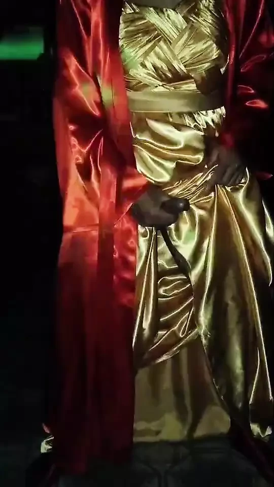 Golden Evening Dress 2