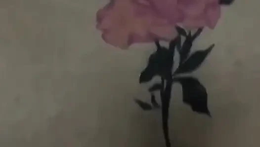 Indian Wife with Fake Tattoo Hot Mom