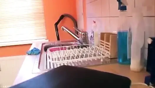 Blonde Spreads Pussy and Toys Herself Deep