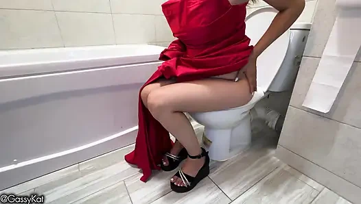 Aku nggak kuat lagi kentut setelah gala