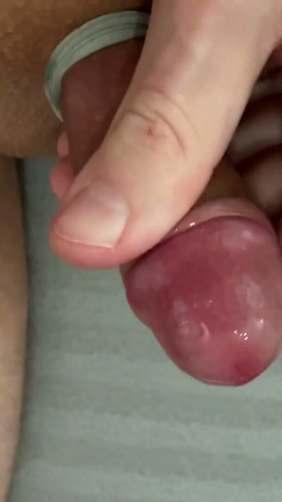 small tiny cock foreskin play, pumping, precum and cumming 2 times | Clip 2