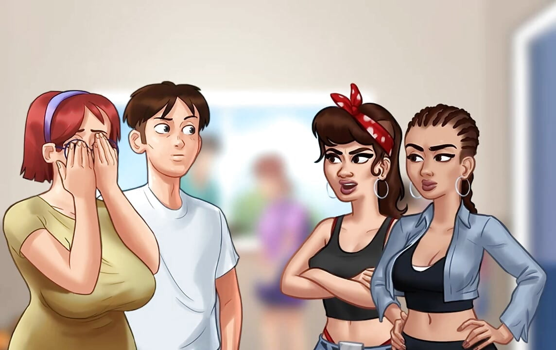 Summertime Saga Reworked - 5 in the College Toilets by Misskitty2k