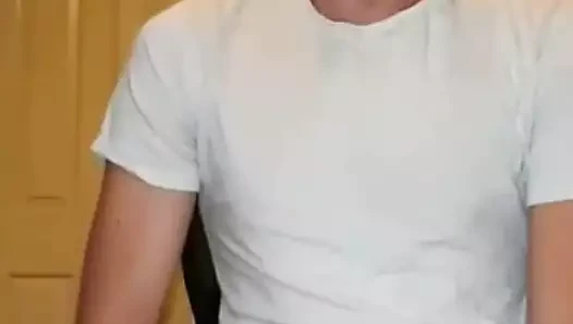 Belgian porn video – twink with big cock jerking