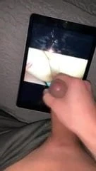 Stranger masturbating to my wife and talking dirty