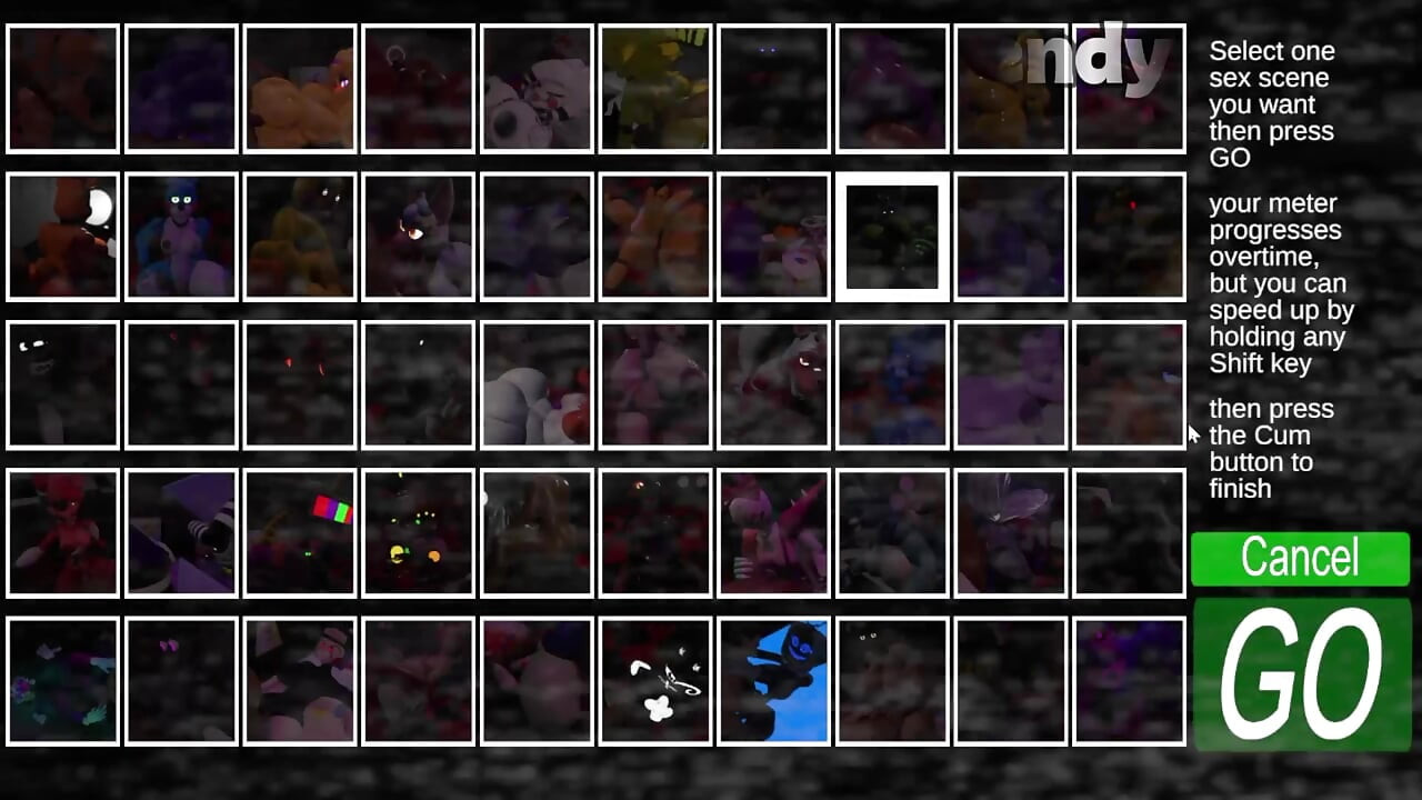 Erotic Custom Night - Wszystkie sceny seksu