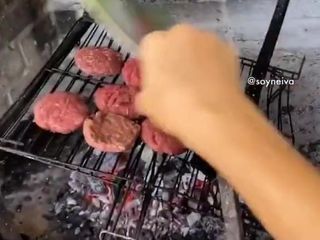 Cocinando barbacoa