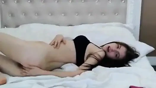 Laying all naked