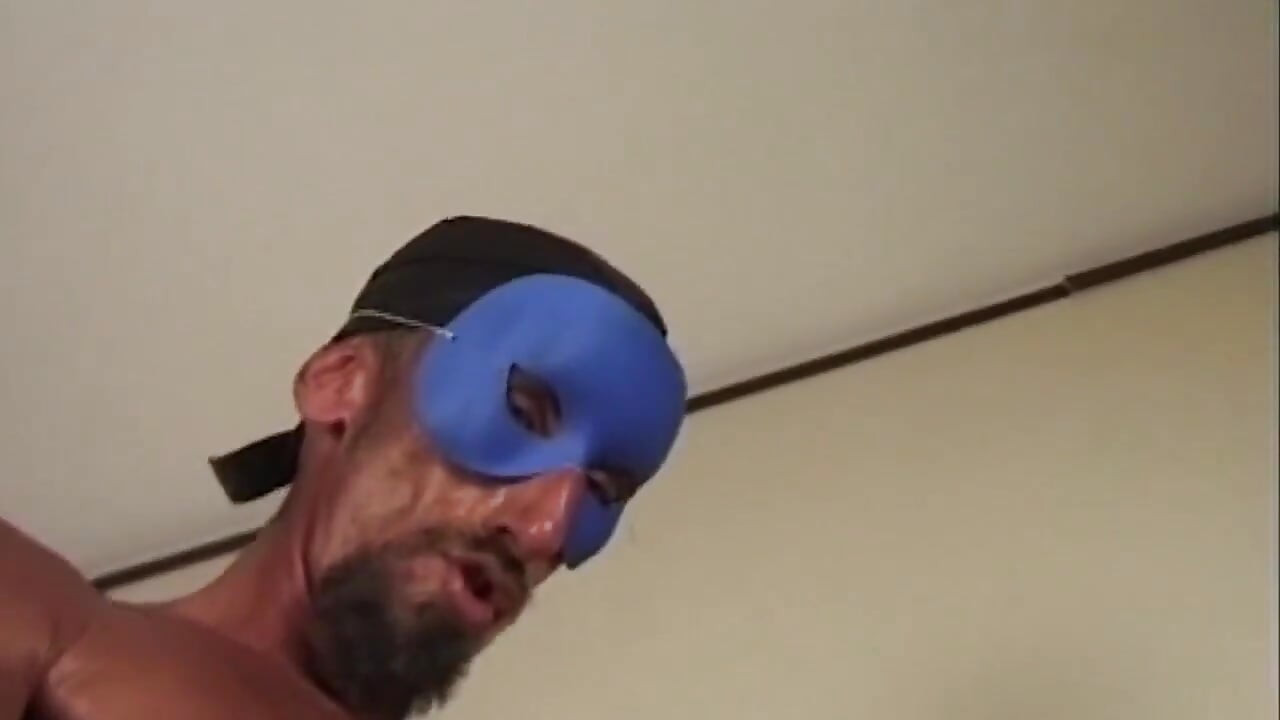 Masked MILF Sucks and Fucks Huge Cock on Couch
