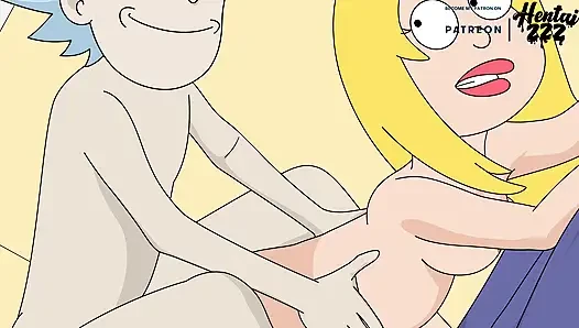 FRANCINE AMERIKALı BABA RICK VE MORTY PORNO VIDEOSU