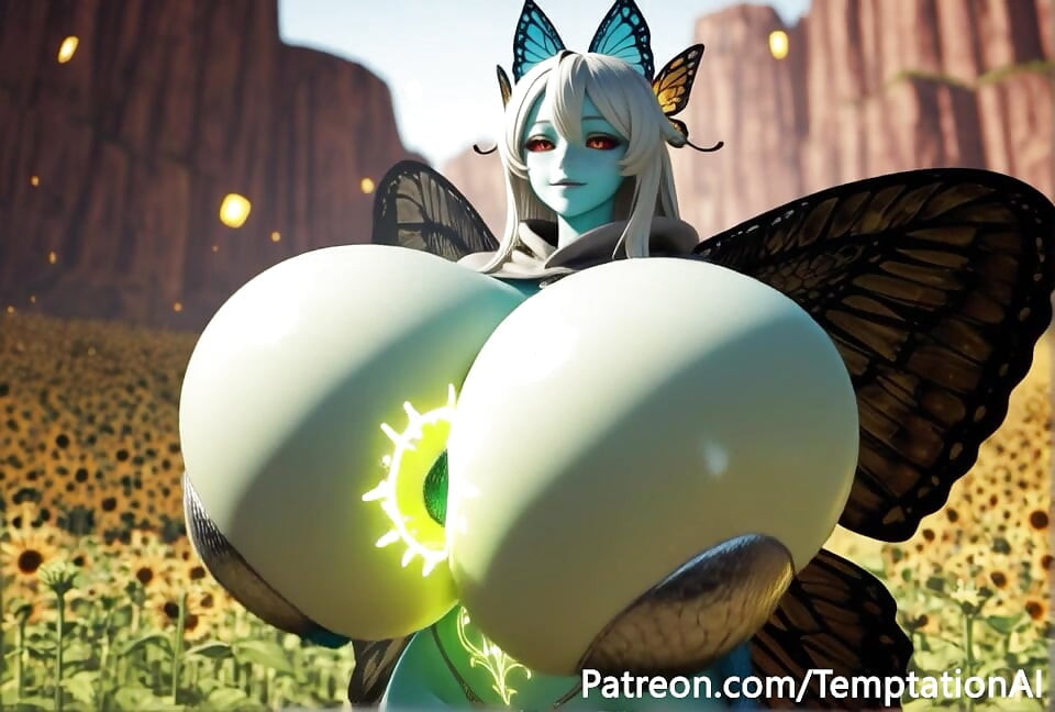 Gigantescos peitos hentai saltando compilação