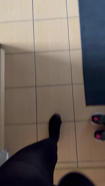 POV: Walking in Black Tights