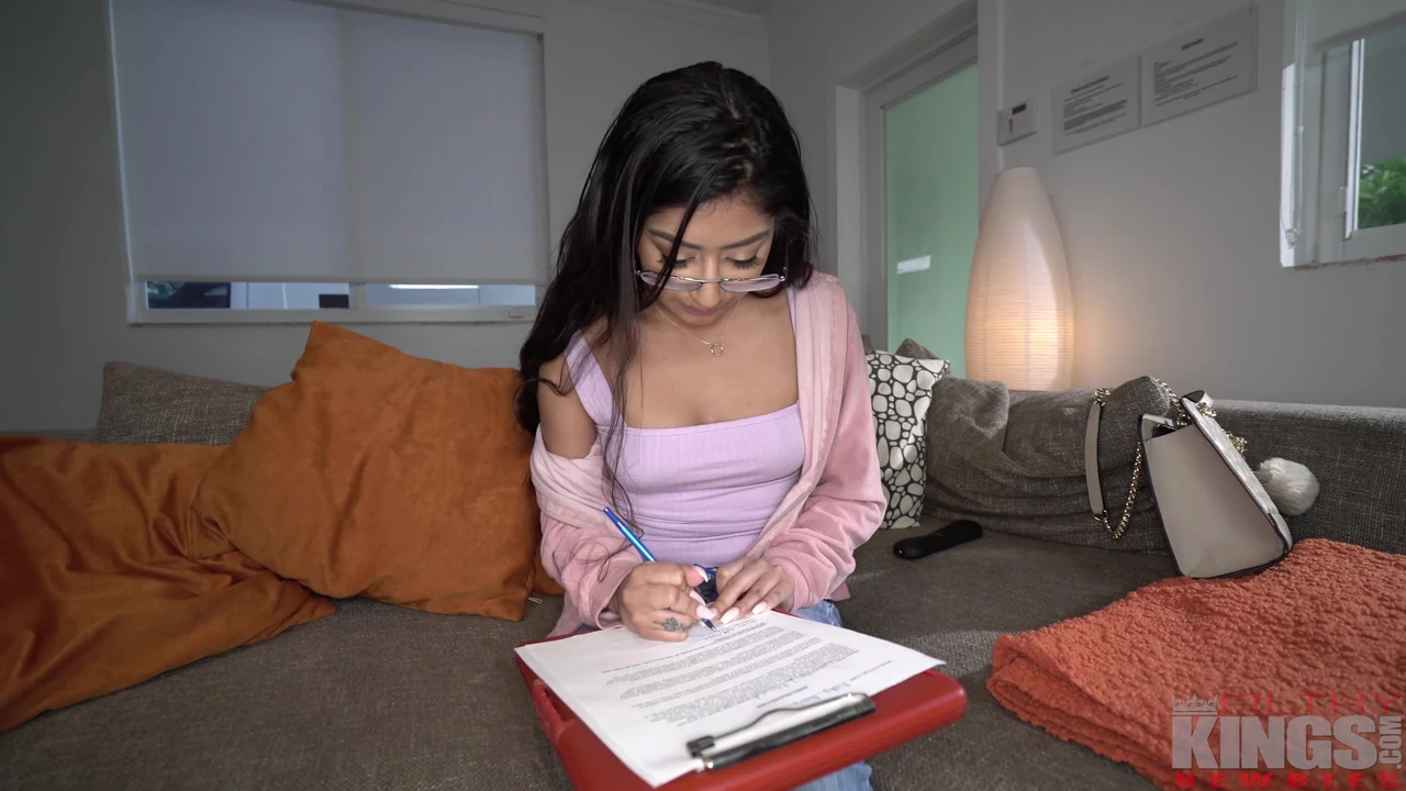 Nerdy Brace Face Teen Binky Tries Out for Porn