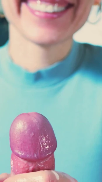Captivating moment from "Edging handjob and huge cumshot"