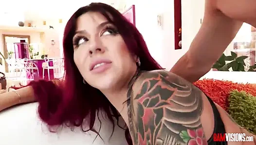 Intense Hardcore Anal For Naughty Inked Luna Legend