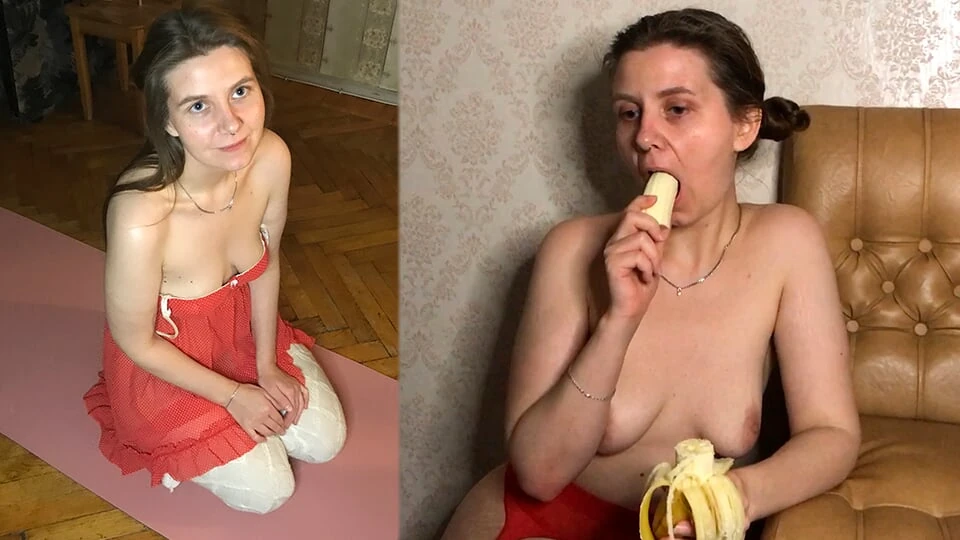 Compilation - Backstage and Funny. Part 2 - Real Homemade Russian Porn Featuring a Beautiful MILF in a Dress - Lovessie