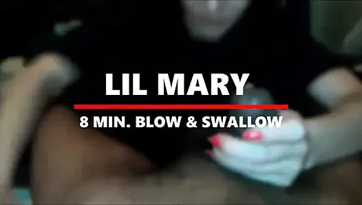 Lil Mary Quick Blow & Swallow Cumpilation Part 2