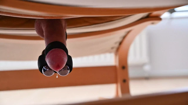 Edging with octopussy makes guy precum flow