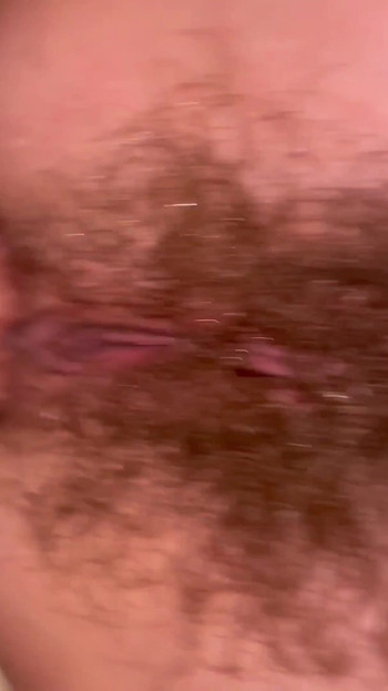 Memorable moment from "Slim super hairy MILF does anal and squirts a lot"