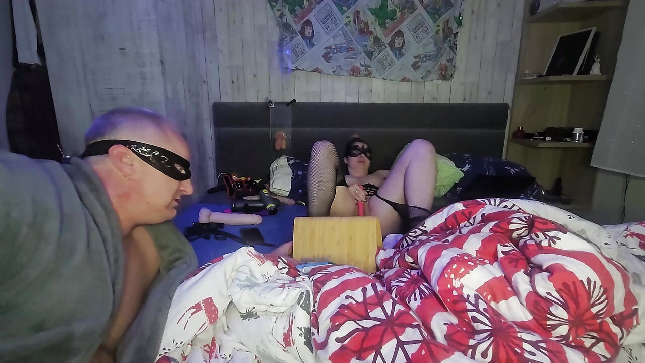 Sexy wife loves to cheat her hubby with big dick and he loves s to watch it
