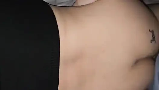 Went to Bed No Pants and He Took Advantage Lol Fucked My Big Ass Till He Came All Over It Love Bedtime