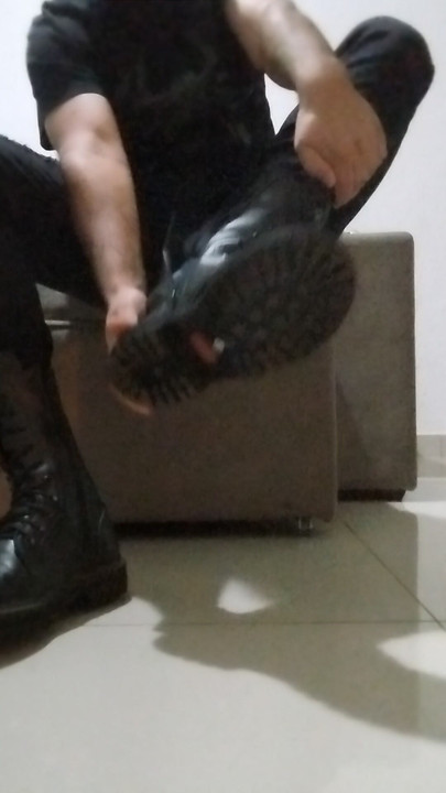 Sweaty Male Boots