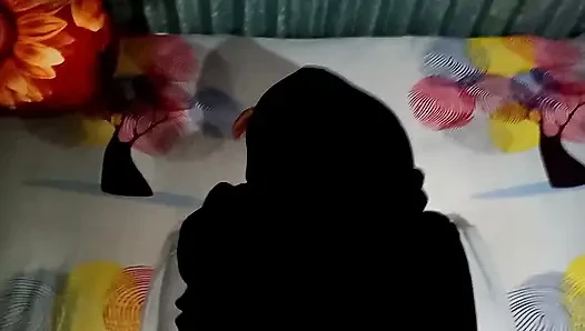 Hintli Müslüman tesettürlü kız arkadaş eve getirdi ve onu net bangla ses kaydı