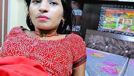 Hard-core desi teenage girl giving oil massage full side relaxation and fucking Hindi audio