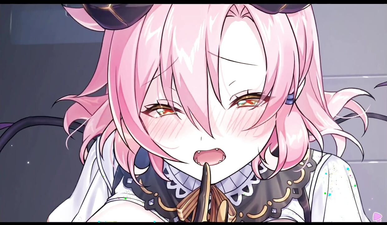 Kaiju Princess 2 Scenes - Pink Haired Succubus shows you how to get some tail