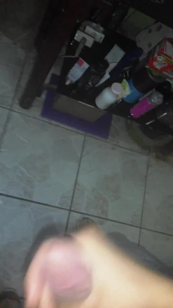 cumming  alone lol