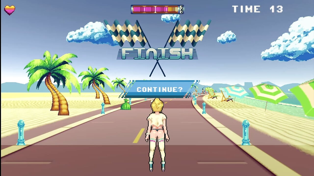 RollerBabe полный геймплей!
