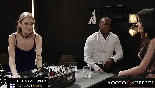 ROCCO SIFFREDI - Latina Valentina Nappi & Blondie Tiffany Tatum Share MONSTER COCK